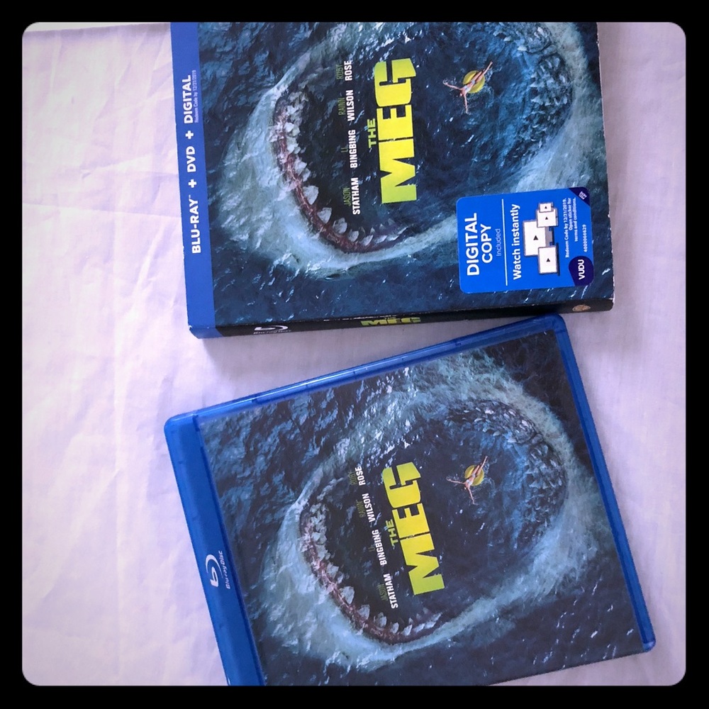 Blue ray and DVD 2019    MEG